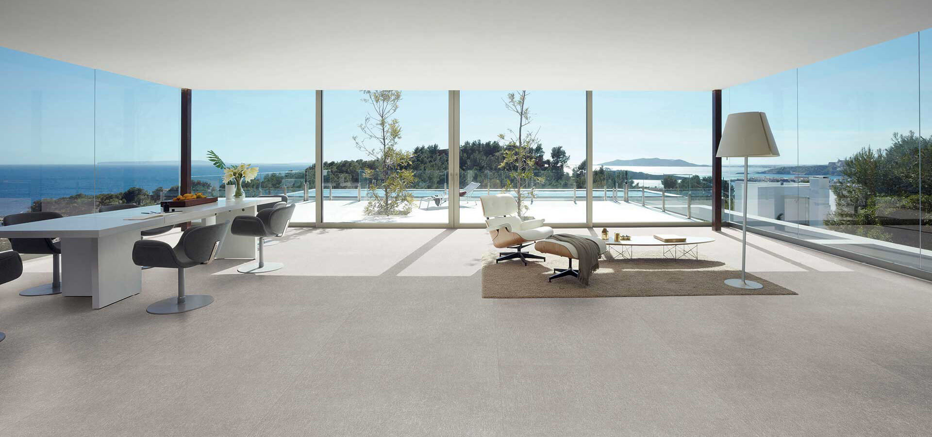 Cerbis Ceramics SA living room tiles